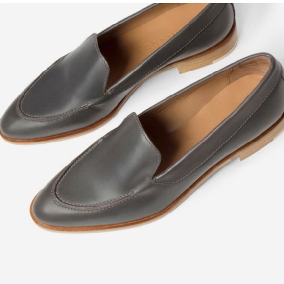 Everlane Shoes - Everlane Modern Loafer in Pewter Grey Women’s Size 5.5
